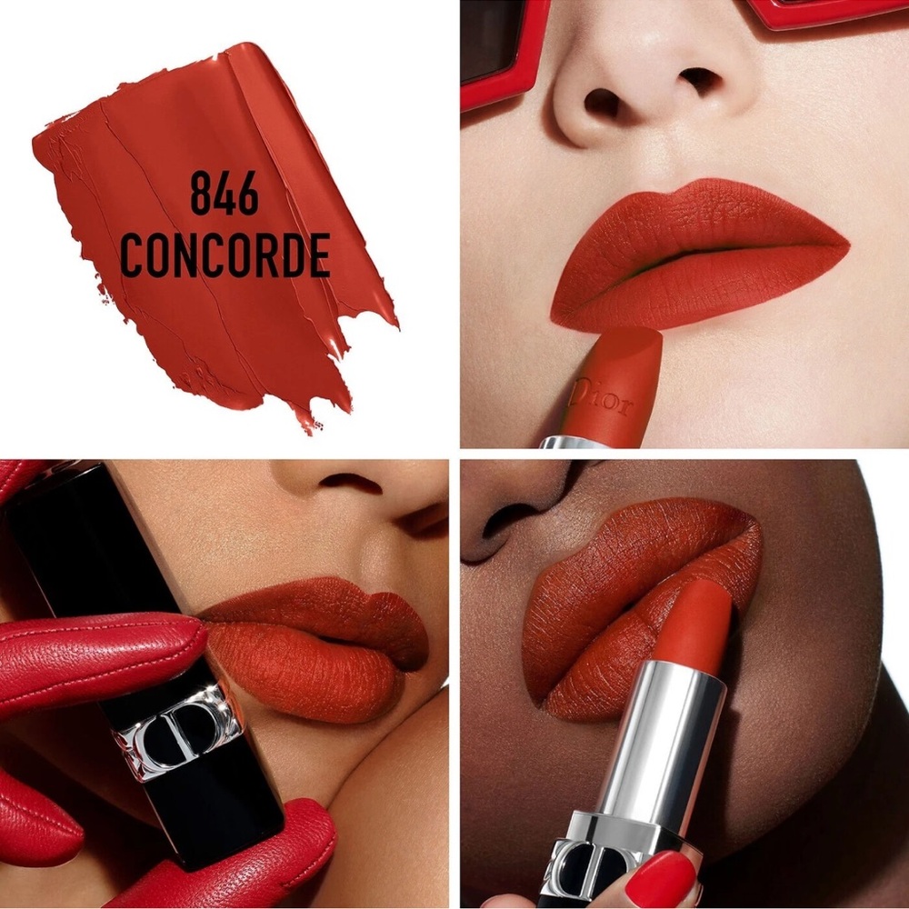 Retails:$50 Dior Rouge Lipstick Multiple Shades & Finishes Refillable Case NWOB - Picture 4 of 11